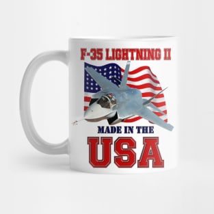 F-35 Lightning II Made in the USA Mug